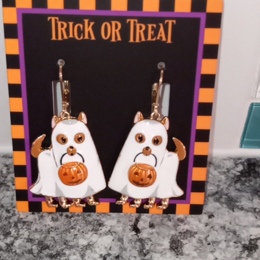 Halloween Cat Earrings New🐈‍⬛🐈‍⬛🐈‍⬛👻👻👻🎃🎃